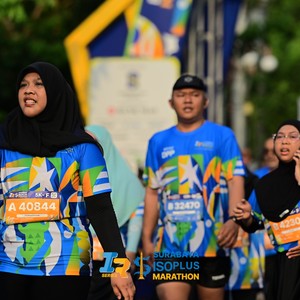 Race photo from SURABAYA ISOPLUS MARATHON 2026