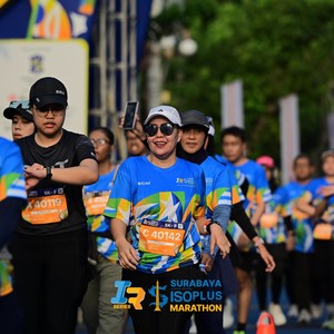 Race photo from SURABAYA ISOPLUS MARATHON 2026