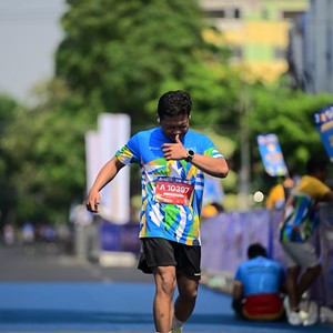 Race photo from SURABAYA ISOPLUS MARATHON 2026
