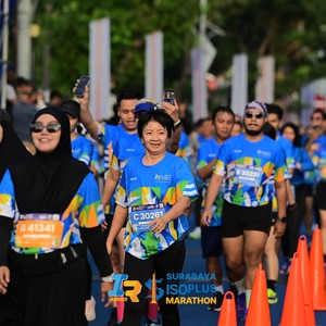 Race photo from SURABAYA ISOPLUS MARATHON 2026