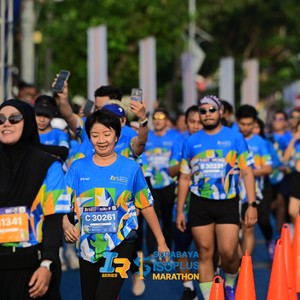 Race photo from SURABAYA ISOPLUS MARATHON 2026