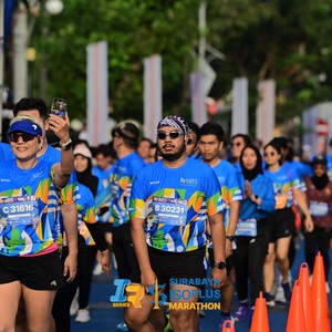 Race photo from SURABAYA ISOPLUS MARATHON 2026