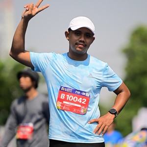 Race photo from SURABAYA ISOPLUS MARATHON 2026