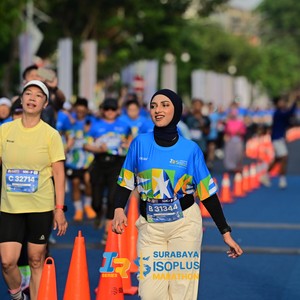 Race photo from SURABAYA ISOPLUS MARATHON 2026