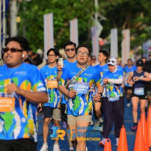 Race photo from SURABAYA ISOPLUS MARATHON 2026