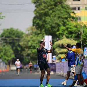 Race photo from SURABAYA ISOPLUS MARATHON 2026