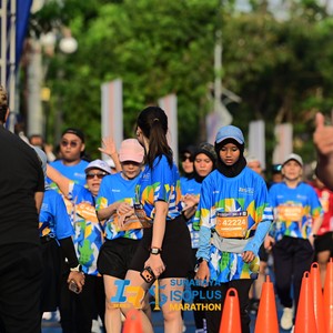 Race photo from SURABAYA ISOPLUS MARATHON 2026