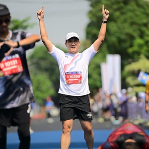 Race photo from SURABAYA ISOPLUS MARATHON 2026