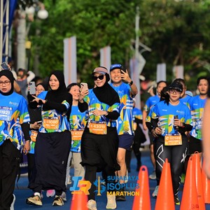 Race photo from SURABAYA ISOPLUS MARATHON 2026