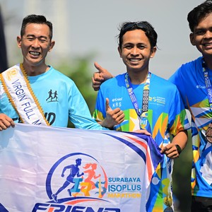 Race photo from SURABAYA ISOPLUS MARATHON 2026