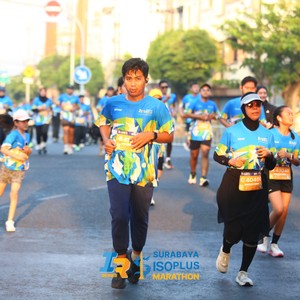 Race photo from SURABAYA ISOPLUS MARATHON 2026
