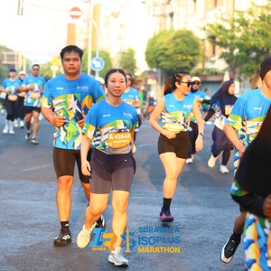 Race photo from SURABAYA ISOPLUS MARATHON 2026