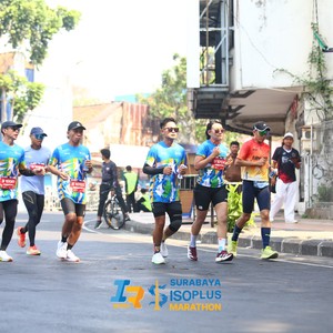 Race photo from SURABAYA ISOPLUS MARATHON 2026