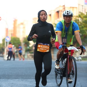 Race photo from SURABAYA ISOPLUS MARATHON 2026