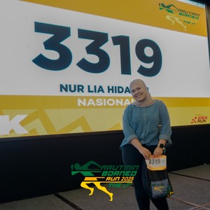 Race photo from ARUTMIN BORNEO RUN 2025