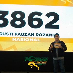 Race photo from ARUTMIN BORNEO RUN 2025