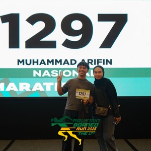 Race photo from ARUTMIN BORNEO RUN 2025