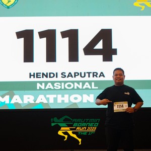Race photo from ARUTMIN BORNEO RUN 2025