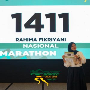 Race photo from ARUTMIN BORNEO RUN 2025