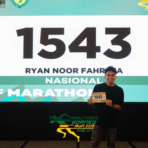 Race photo from ARUTMIN BORNEO RUN 2025
