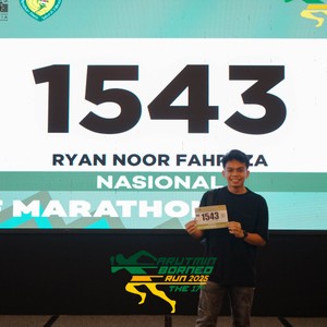 Race photo from ARUTMIN BORNEO RUN 2025