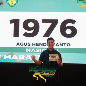 Race photo from ARUTMIN BORNEO RUN 2025