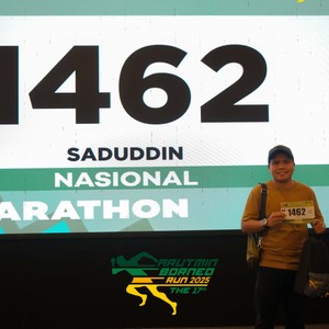 Race photo from ARUTMIN BORNEO RUN 2025
