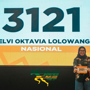 Race photo from ARUTMIN BORNEO RUN 2025