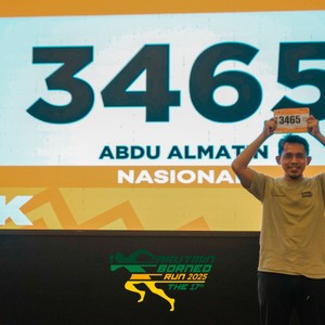 Race photo from ARUTMIN BORNEO RUN 2025