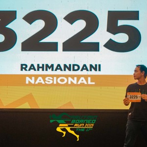 Race photo from ARUTMIN BORNEO RUN 2025