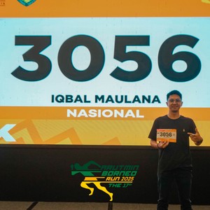 Race photo from ARUTMIN BORNEO RUN 2025