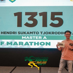 Race photo from ARUTMIN BORNEO RUN 2025