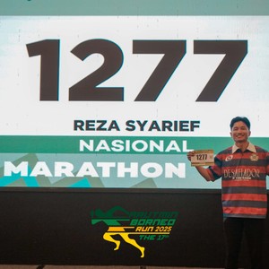 Race photo from ARUTMIN BORNEO RUN 2025