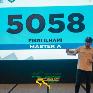 Race photo from ARUTMIN BORNEO RUN 2025