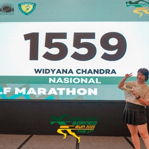 Race photo from ARUTMIN BORNEO RUN 2025