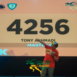 Race photo from ARUTMIN BORNEO RUN 2025