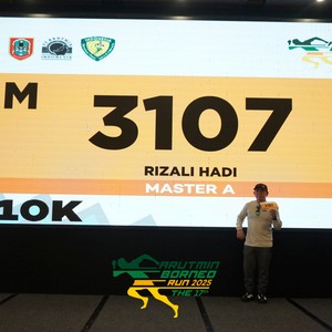 Race photo from ARUTMIN BORNEO RUN 2025