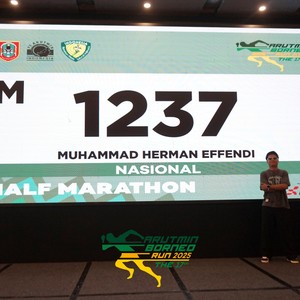 Race photo from ARUTMIN BORNEO RUN 2025