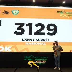 Race photo from ARUTMIN BORNEO RUN 2025