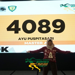 Race photo from ARUTMIN BORNEO RUN 2025