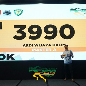Race photo from ARUTMIN BORNEO RUN 2025