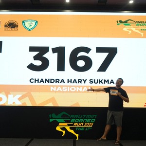 Race photo from ARUTMIN BORNEO RUN 2025