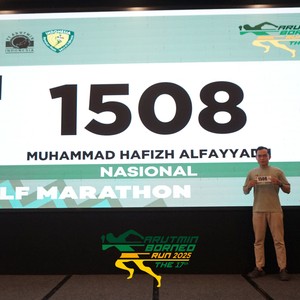Race photo from ARUTMIN BORNEO RUN 2025