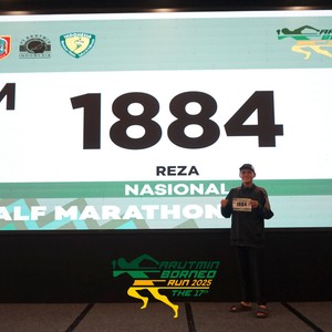 Race photo from ARUTMIN BORNEO RUN 2025