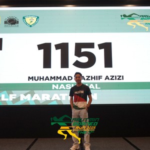 Race photo from ARUTMIN BORNEO RUN 2025