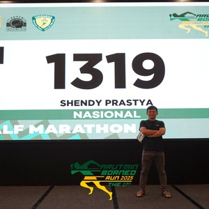 Race photo from ARUTMIN BORNEO RUN 2025
