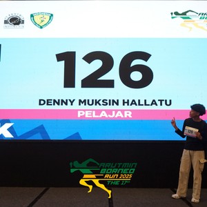 Race photo from ARUTMIN BORNEO RUN 2025