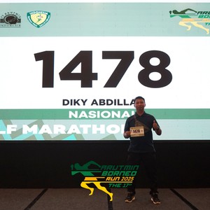 Race photo from ARUTMIN BORNEO RUN 2025