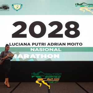 Race photo from ARUTMIN BORNEO RUN 2025