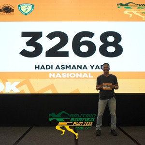 Race photo from ARUTMIN BORNEO RUN 2025